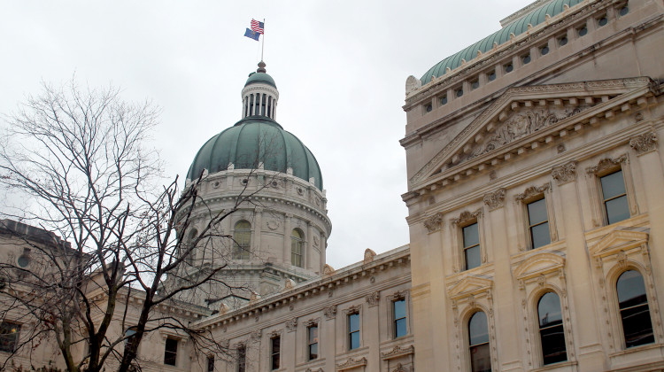 The Indiana Statehouse. - Lauren Chapman/IPB News