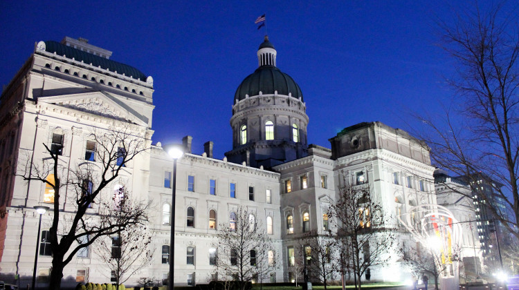 The Indiana Statehouse. - Lauren Chapman/IPB News