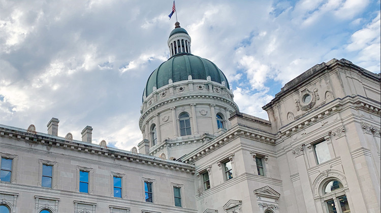The Satanic Temple has filed a federal lawsuit against Indiana Gov. Eric Holcomb and Attorney General Todd Rokita, on behalf of multiple anonymous “involuntarily pregnant women.” - Brandon Smith/IPB News
