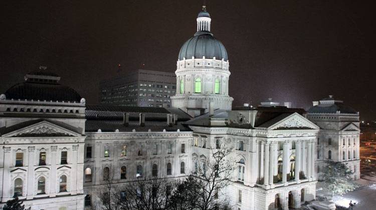 Indiana's secretary of state, auditor and treasurer are set to take their oaths for new terms in office Monday at the Statehouse. - Doug Jaggers/WFYI