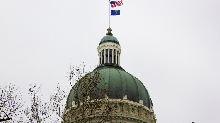 The Indiana Statehouse.  - FILE PHOTO: Peter Balonon-Rosen/IPB News