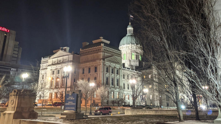 The Indiana Statehouse. - Lauren Chapman/IPB News