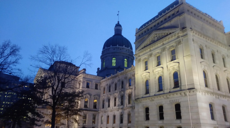 The Indiana Statehouse. - Lauren Chapman/IPB News