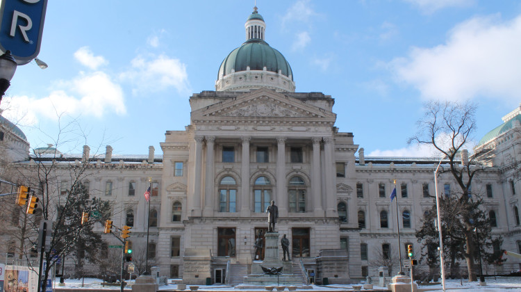 The Indiana Statehouse.  - Lauren Chapman/IPB News