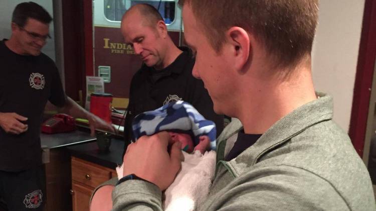 Healthy Newborn IFD's First Safe Haven Baby