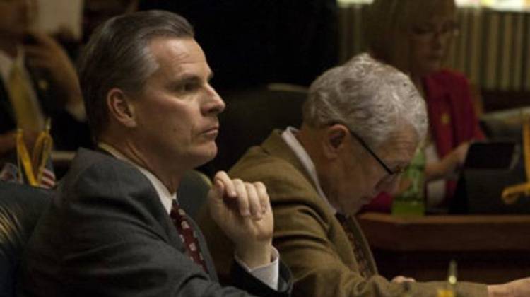 Workforce Development Commissioner Steve Braun during a 2014 session of the Indiana House, when he was a state representative for Zionsville. - Indiana House GOP