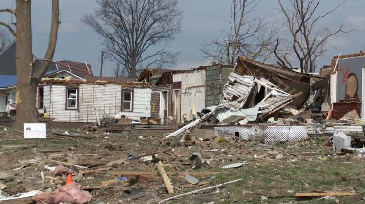 A year of dangerous weather in 2023 prompted the Indiana Department of Homeland Security to evaluate its disaster relief program. - Devan Ridgway/WTIU