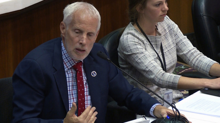 House Education Committee Chair Bob Behning (R-Indianapolis) said he isn't optimistic about HB 1072's fate in the Senate, but plans to continue working on it. - Jeanie Lindsay/IPB News