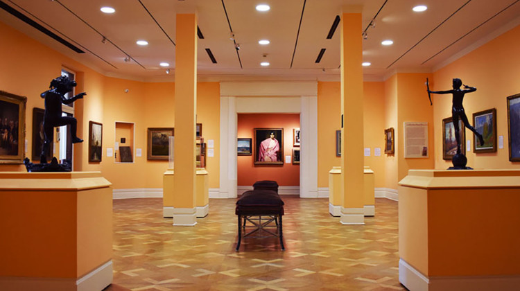 How are some museums using statewide art grant funds?