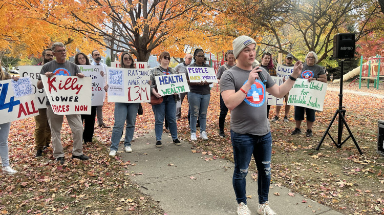 Advocates with T1International said what Eli Lilly has done so far to lower insulin prices is still not enough. - Violet Comber-Wilen/IPB News