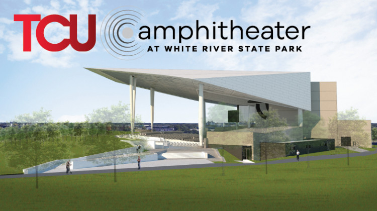 The downtown Indianapolis amphitheater formerly known as The Amphitheater at White River State Park is now the TCU Amphitheater at White River State Park. - Provided by Live Nation