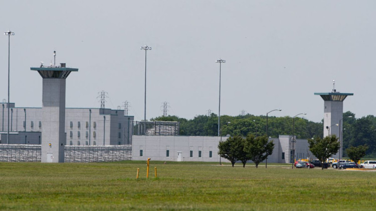 Mario Waters arrived at U.S. Penitentiary-Terre Haute last year. - AP Photo/Michael Conroy