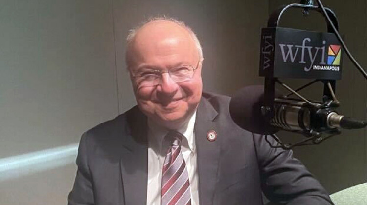 Incoming University of Indianapolis Interim President, Phillip Terry - Taylor Bennett/WFYI