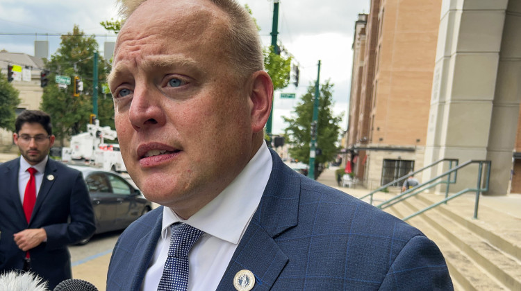 Indiana Solicitor General Thomas Fisher is the first person to hold that title in state history and has served in the job for nearly two decades. - Brandon Smith/IPB News