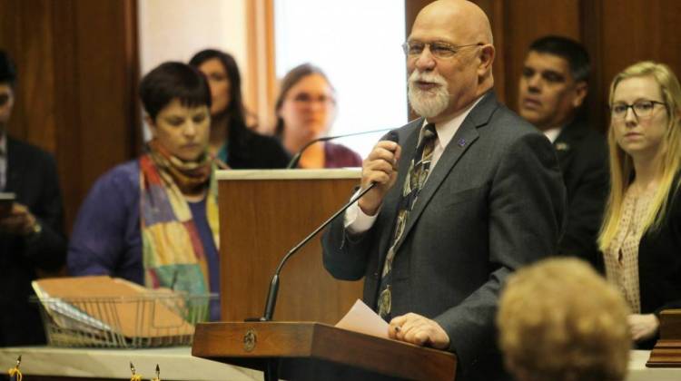 Rep. Tim Brown (R-Crawfordsville) chairs the House Ways and Means Committee. - Lauren Chapman/IPB News