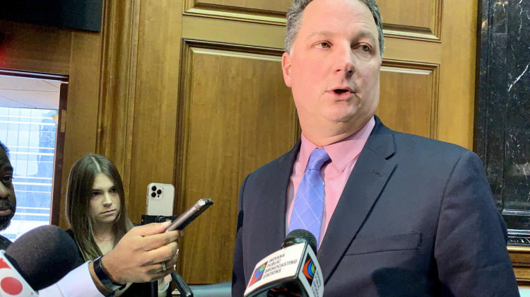 House Speaker Todd Huston (R-Fishers) said he's confident Indiana revenues will be strong enough to absorb $1 billion in tax cuts. - (Brandon Smith/IPB News)