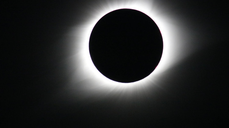 A view of the Aug. 21, 2017 total solar eclipse from Madras, Oregon. - NASA / Gopalswamy