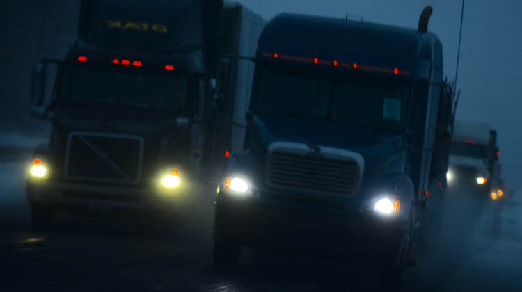 Supporters of eliminating lower truck speed limits say the state’s existing system of separate limits on certain highways increases the risk of crashes. - FILE PHOTO: Justin Hicks/IPB News