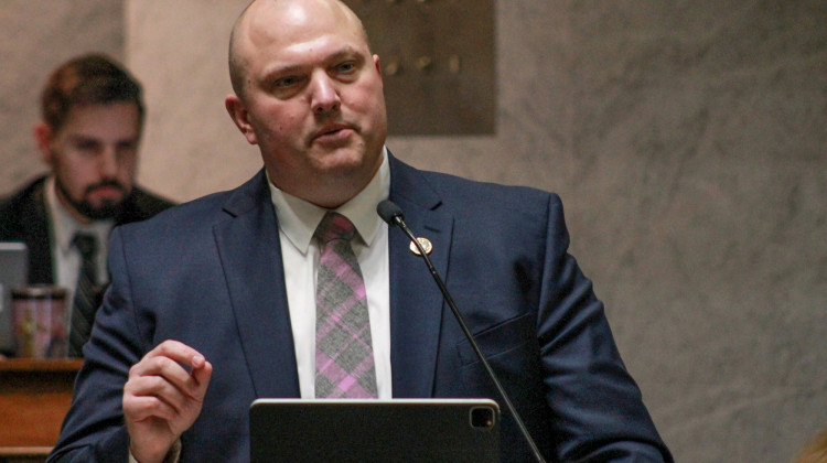 Lawmakers relied on Johnson's medical expertise during committee and floor debate on several health bills, including the gender-affirming care ban for transgender youth, which he authored. - Brandon Smith/IPB News