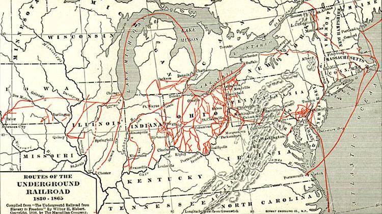 Chapman Harris risked his life to help escaped slaves to freedom along the 19th century's Underground Railroad. - public domain