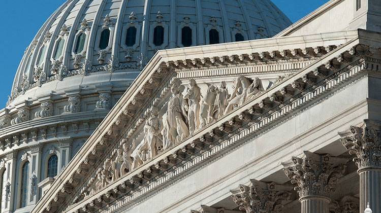Senate Pediment and Capitol Dome in Washington D.C.  - Courtesy Architect of the Capitol via Flickr