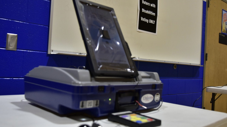 Indiana disability advocates say the state is not providing reasonable, necessary accommodations to its vote-by-mail system for blind voters.  - Justin Hicks/IPB News