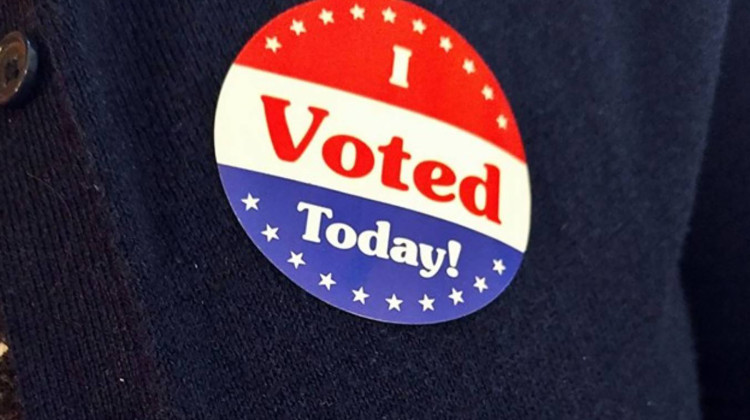 In 2021, Indiana lawmakers extended the time to submit an absentee, vote-by-mail ballot from noon on Election Day to 6 p.m.  - Stephanie Wiechmann/IPR