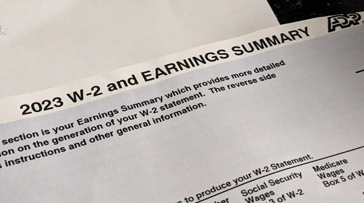 IRS's Stacy Engle said the website contains free filing resources for seniors, including information to help taxpayers filing on their own. - Lauren Chapman/IPB News