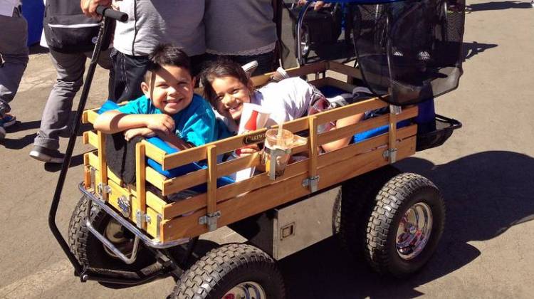 More Kids Roll In Style In Tricked-Out Giant Wagons