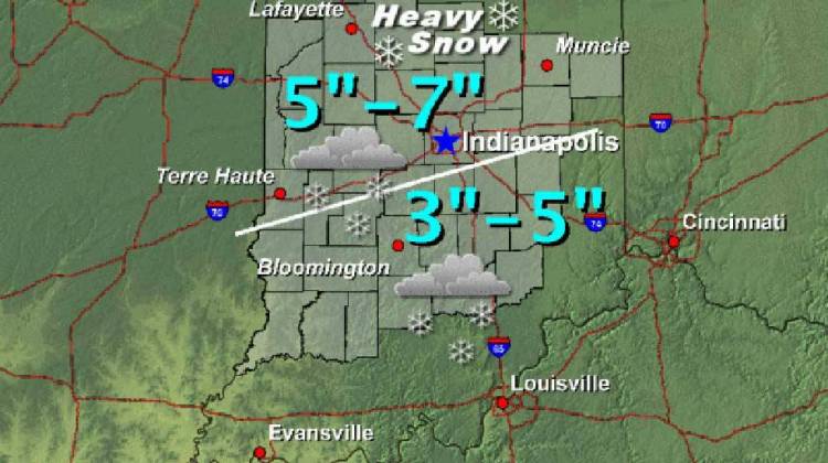 Another Winter Storm For Central Indiana