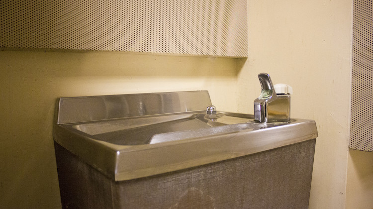 School water fountain.  - FILE PHOTO: Peter Balonon-Rosen/IPB News