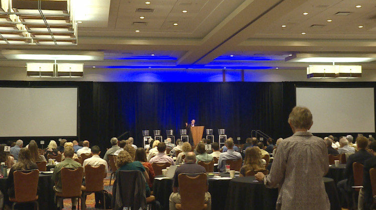 The first Indiana Water Summit at the J.W. Marriott in Indianapolis. - Rebecca Thiele/IPB News