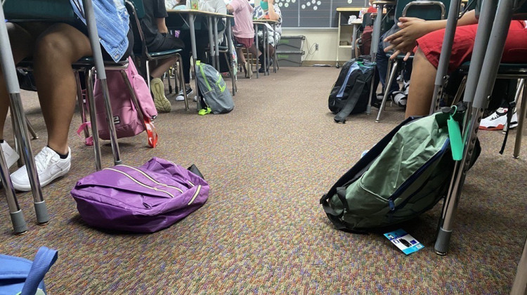 Schools have struggled with high numbers of students having to quarantine this year due to COVID-19 exposure. - (Elizabeth Gabriel/WFYI)