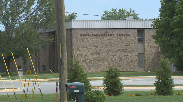 Webb Elementary in Franklin. - Steve Burns/Indiana Public Media