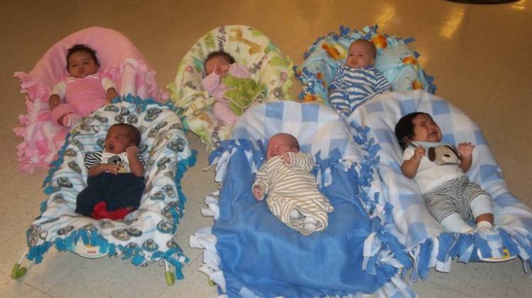 A pregnant woman in prison typically has 48 hours with her baby after it’s born before it’s taken away: an intensely painful experience for the mother and child alike that additionally has the potential to damage the baby’s development. In Indiana, there is one opportunity for a mother to care for her child in behind bars. Since it started in 2008, more than 175 babies have been born and raised in the cell block as part of the Wee Ones Nursery program at the Indiana Women’s Prison, which - IPBS-RJC