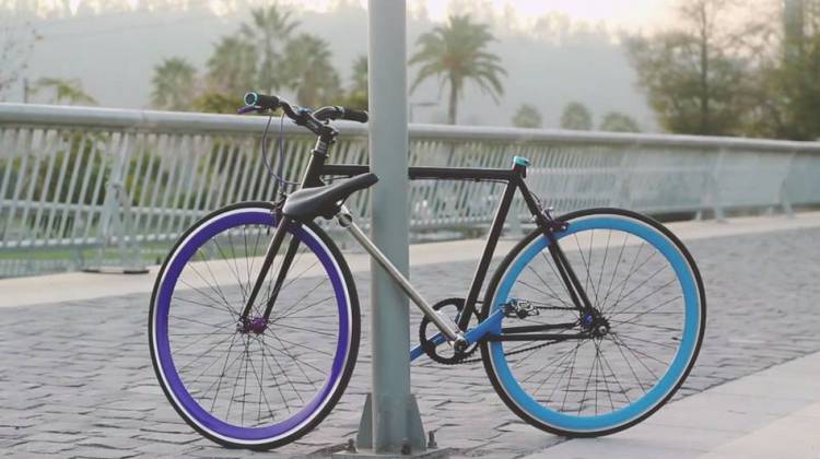 Coming Soon To A Pole Near You: A Bike That Locks Itself