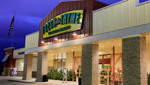 A Fresh Thyme store is seen in Omaha, Neb., Wednesday, Nov. 20,2019. Nebraska and federal health officials say a hepatitis A outbreak that includes Nebraska, Indiana and Wisconsin has been traced to blackberries sold in Fresh Thyme grocery stores. - AP Photo/Nati Harnik
