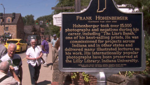 State Historical Marker Dedicated For Photographer Frank Hohenberger