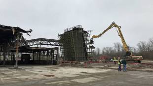 Abandoned RCA Plant Coming Down After 20 Years