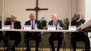 U.S. Attorney General Jeff Sessions Meets With Indy Anti-Violence Group