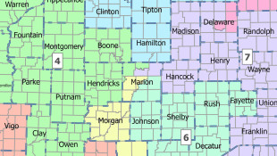 See how Republican lawmakers want to redraw Indiana's congressional districts