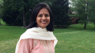 Center for Interfaith Cooperation board member and Eli Lilly and Company Senior Vice President Aarti Shah. - Courtesy of Aarti Shah