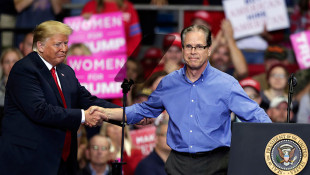 President Trump Campaigns In Fort Wayne During Final Push To Election Day