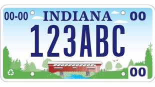 Indiana's New Plate Pays Tribute To State's Rural Past