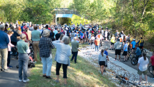 Closing the gap, key section of rail to trail project completed