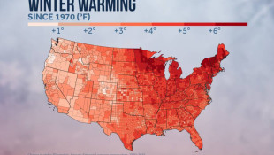 Winters are warming faster than other seasons in Indiana