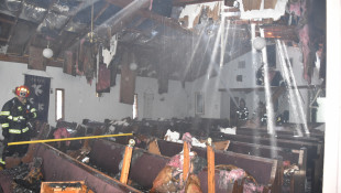 Roof Collapses During Sunday Fire At Church; No One Injured