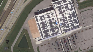 Solar panels on the roof of the IKEA furniture store in Fishers. Economic experts that spoke with the state's energy task force said more companies are looking to be located in states that can help them meet their sustainability goals. - Google Maps
