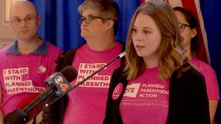 Supporters Press On For Planned Parenthood