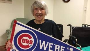 101-Year-Old Chicago Cubs Fan Hopes Beloved Team Grants Her Birthday Wish